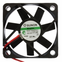 KDE1205PFV1 11.MS.A.GN FAN 12VDC 50X10MM 1.3W 13CFM