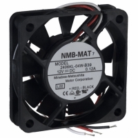 2406KL-04W-B39-L00 FAN 12V 60X15 3600 RPM LOCK ROTR