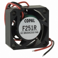 F251R-05LB FAN 5VDC 25X10MM .30W 1.77CFM