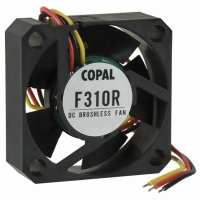 F310RF-05LB FAN 5VDC 30X10MM .35W 3.18CFM