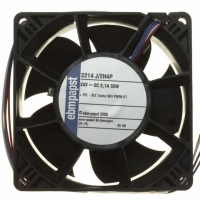 3214J/2H4P FAN TUBEAXIAL 92X38MM 24VDC