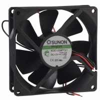 KDE1209PTV1.13.MS.A.GN FAN 12VDC 92X25MM 1.9W 49CFM