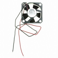 F251T-12LLC FAN 12VDC 25X10MM .96W 1.62CFM