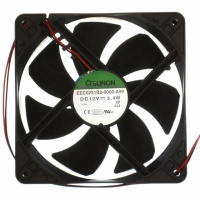 EEC0251B2-0000-A99 FAN BRUSHLESS 120X120X25MM 12VDC