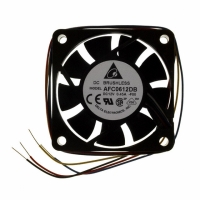 AFC0612DB-F00 FAN DC AXIAL 12V 60X15 7200RPM