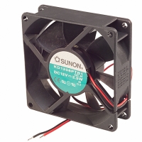 KD1208PTB1 (2) H FAN 12VDC 80X25MM 39.5CFM