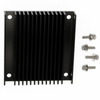 VHS-45 HEATSINK HALF BRICK ALUM BLACK