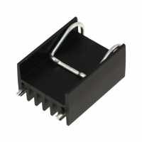 WA-T247-101E HEATSINK AND CLIP FOR TO-247 BLK