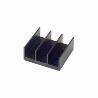 7-342-2PP-BA HEATSINK HORZ SIX BLACK TO-220