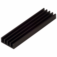 508700B00000G HEATSINK 40-PIN DIP GLUE-ON BLK