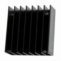 518-95AB HEATSINK DC/DC HALF BRICK VERT