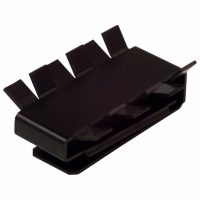 580500B00000G HEATSINK 24-DIP BLK ANODIZED