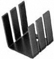 504102B00100G HEAT SINK TO-220 BLACK ANODIZED