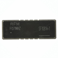 SF1081A-1 SAW RF/IF FILTER 71MHZ