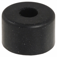 722 BUMPER RECESSED #4 SCREW BLACK