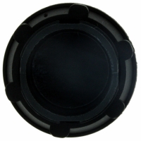 2BP2 HOLE PLUG BLK 22MM RND