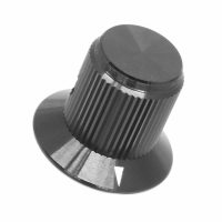 KNS501B1/8 SWITCH KNOB STRGHT 0.5