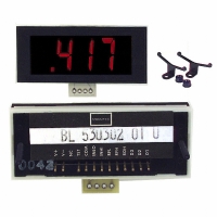 BL-530302-01-U DPM 5V/2V NEG RED BEZEL