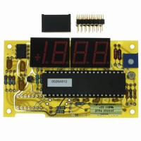 DM-31-1 DPM LED 2V 3.5DIG RED SGL BOARD