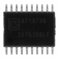 ICS557GI-06LF IC CLK BUFFER 1:4 HCSL 20-TSSOP