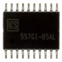 ICS557GI-05ALF IC CLK SOURCE QUAD PCI 20-TSSOP