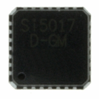 SI5017-D-GM IC CLOCK/DATA RECOVERY 28MLP
