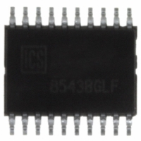 ICS8543BGLF IC FANOUT BUFF DIFF-LVDS 20TSSOP