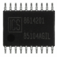 ICS85104AGILF IC FANOUT BUFFER HCSL 20-TSSOP