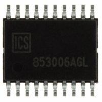 ICS853006AGLF IC FANOUT BUFFER LVPECL 20-TSSOP