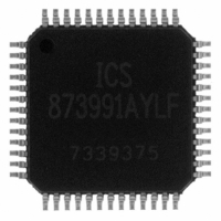 ICS873991AYLF IC CLK GEN LV LVPECL/ECL 52-LQFP