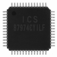 ICS87974CYILF IC CLK GEN LVCMOS/LVTTL 52-LQFP