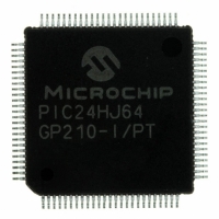 PIC24HJ64GP210-I/PT IC PIC MCU FLASH 64KB 100TQFP