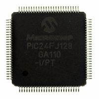 PIC24FJ128GA110-I/PT IC PIC MCU FLASH 100TQFP