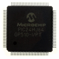 PIC24HJ64GP510-I/PT IC PIC MCU FLASH 64KB 100TQFP