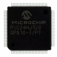 PIC24HJ128GP510-I/PT IC PIC MCU FLASH 128KB 100TQFP