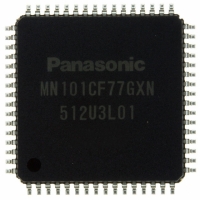 MN101CF77GXN IC MCU FLASH 8BIT 128K 64LQFP