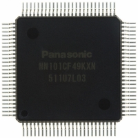 MN101CF49KXN IC MCU FLASH 8BIT 224K 100QFP