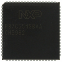 P87C554SBAA,512 IC 80C51 MCU 16K OTP 64-PLCC