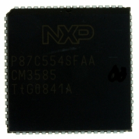 P87C554SFAA,512 IC 80C51 MCU 16K OTP 64-PLCC