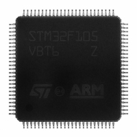 STM32F105VBT6 MCU ARM 128KB FLASH MEM 100-LQFP