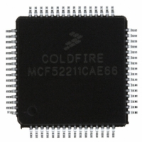 MCF52211CAE66 IC MCU 128K FLASH 66MHZ 64LQFP