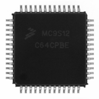 MC9S12C64CPBE IC MCU 64K FLASH 4K RAM 52-LQFP