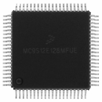 MC9S12E128MFUE IC MCU 128K FLASH 25MHZ 80-QFP