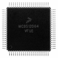 MC9S12D64VFUE IC MCU 64K FLASH 25MHZ 80-QFP