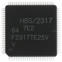 DF2317VTE25V IC H8S MCU FLASH 128K 100TQFP