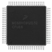 MCHC912B32CFUE8 IC MCU 32K FLASH 8MHZ 80-QFP