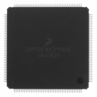 DSP56F807PY80E IC DSP 80MHZ 120KB FLASH 160LQFP