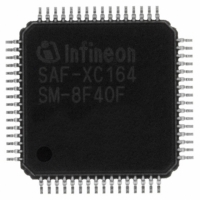 SAF-XC164SM-8F40F AA IC MCU 16BIT 64KB TQFP-64-8