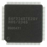 DF2345TE20V IC H8S/2345 MCU FLASH 100TQFP