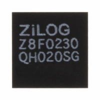 Z8F0230QH020SG IC ENCORE XP MCU FLASH 2K 20QFN